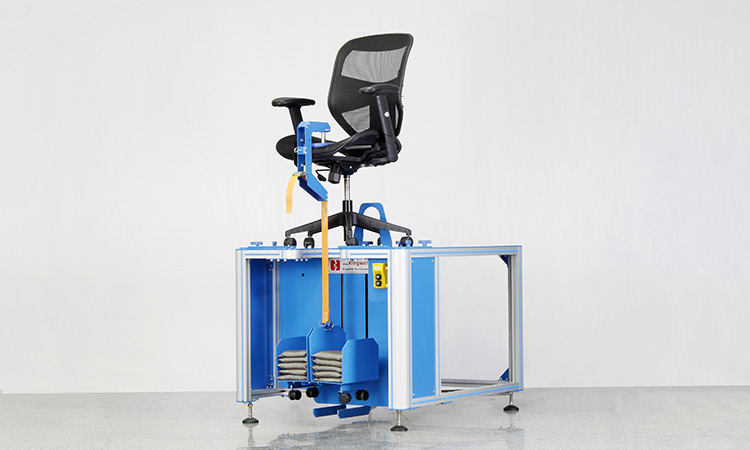 单座位坐具稳定性测试台